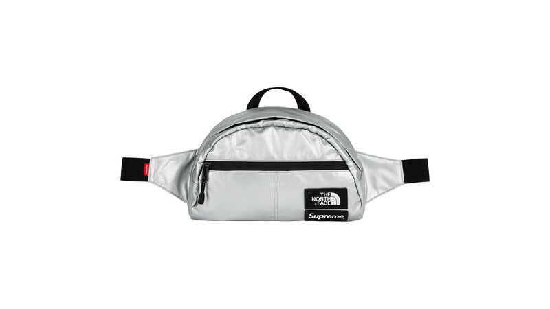 the north face supreme roo ii lumbar pack silver