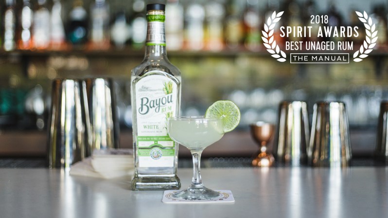 bayou silver rum best unaged rum 2018