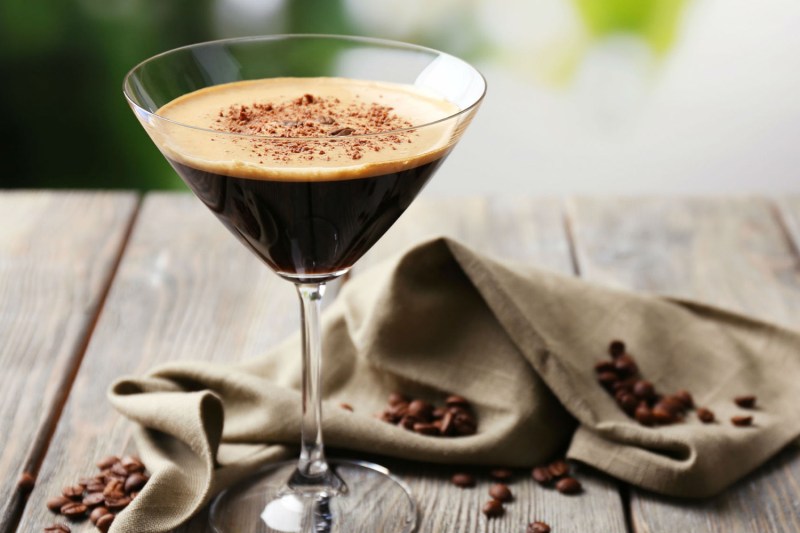 Espresso martini cocktail
