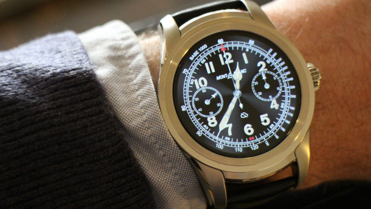 montblanc summit smartwatch hands on