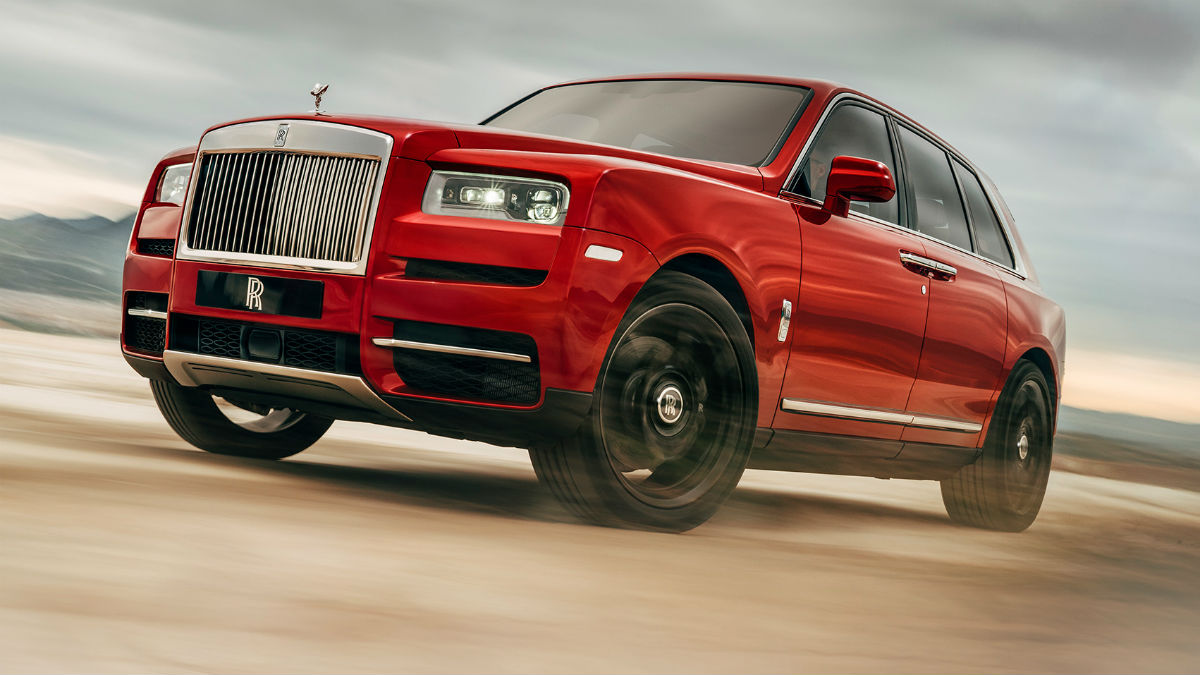 rolls royce cullinan suv diamond release exterior
