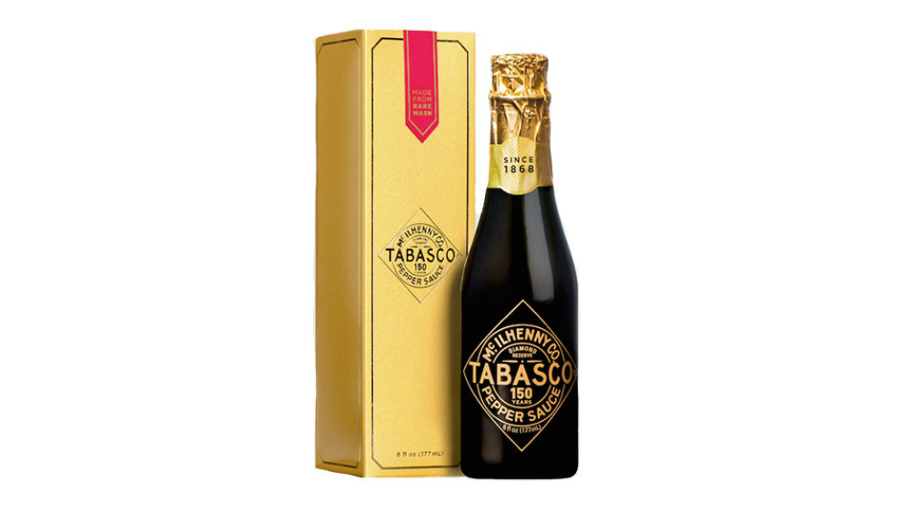 tabasco 150th anniversary diamond reserve red sauce