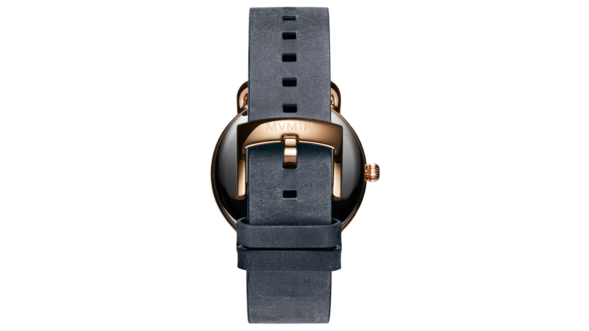 this mvmt revolver watch sold out in less than a day kolder mens leather back