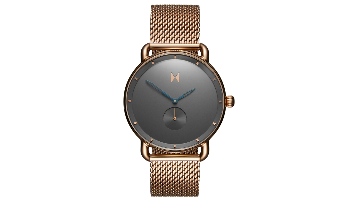 this mvmt revolver watch sold out in less than a day kolder mens mesh front