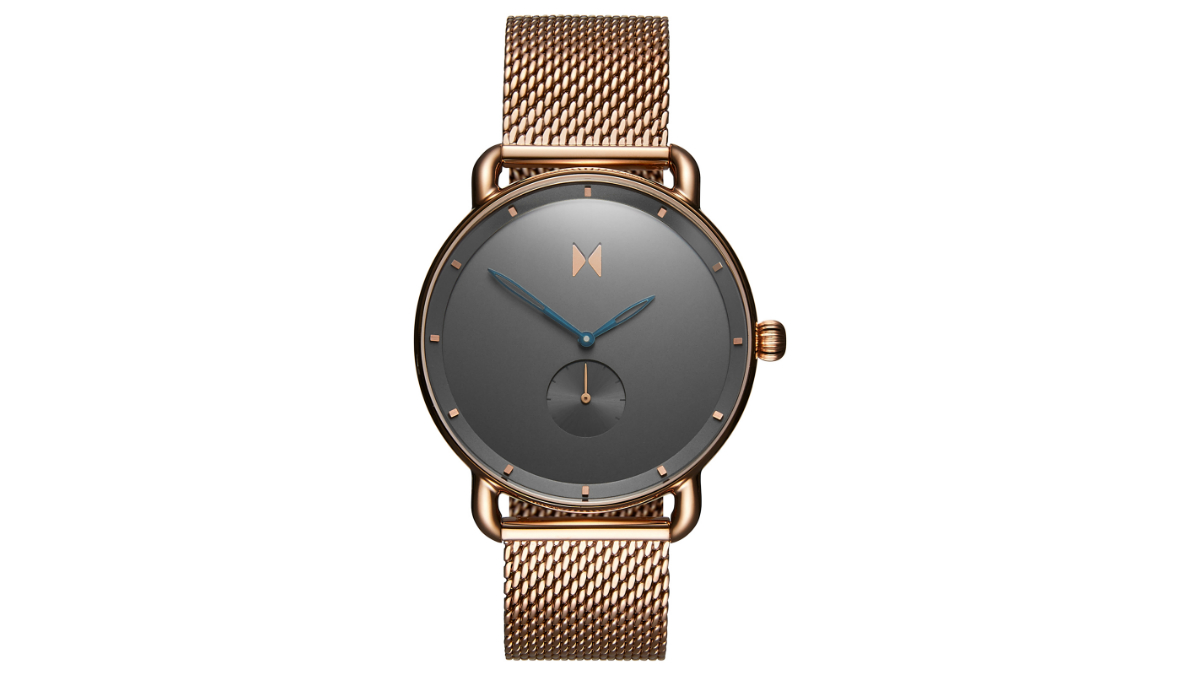 this mvmt revolver watch sold out in less than a day kolder mens mesh front