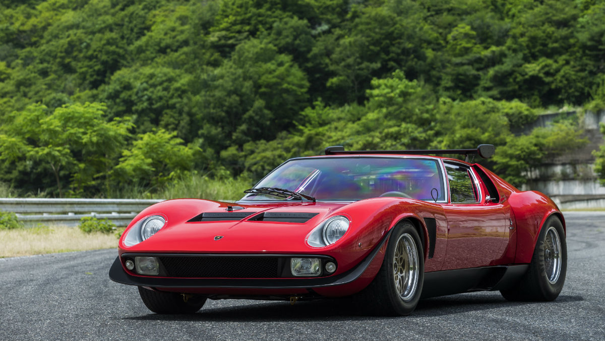 Lamborghini Miura Restoration front