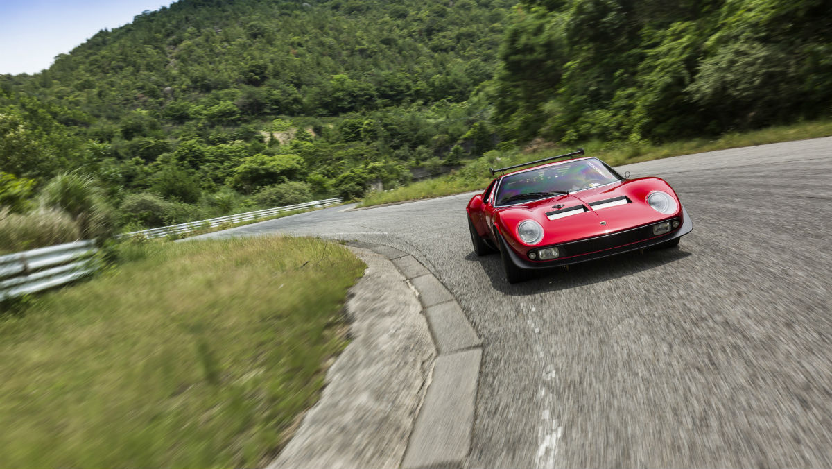 Lamborghini Miura Restoration track