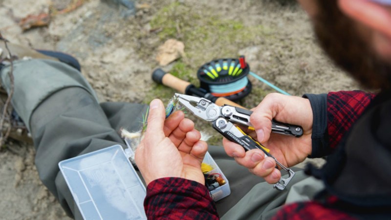 Leatherman signal fishing.