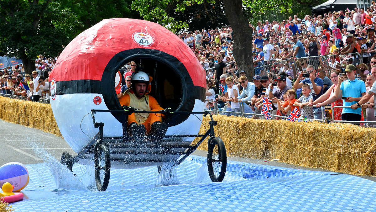 Red Bull Soapbox Race London 2017 Pokemon