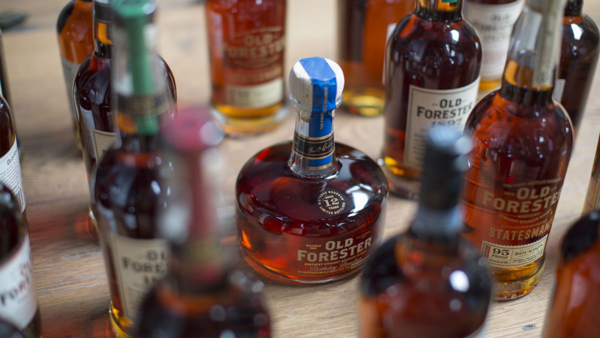 Old Forester Distilling Company Retail Bottles