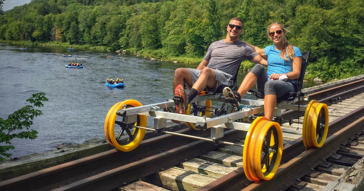 Rail bike tours are the soft adventure trend for anyone who loves the