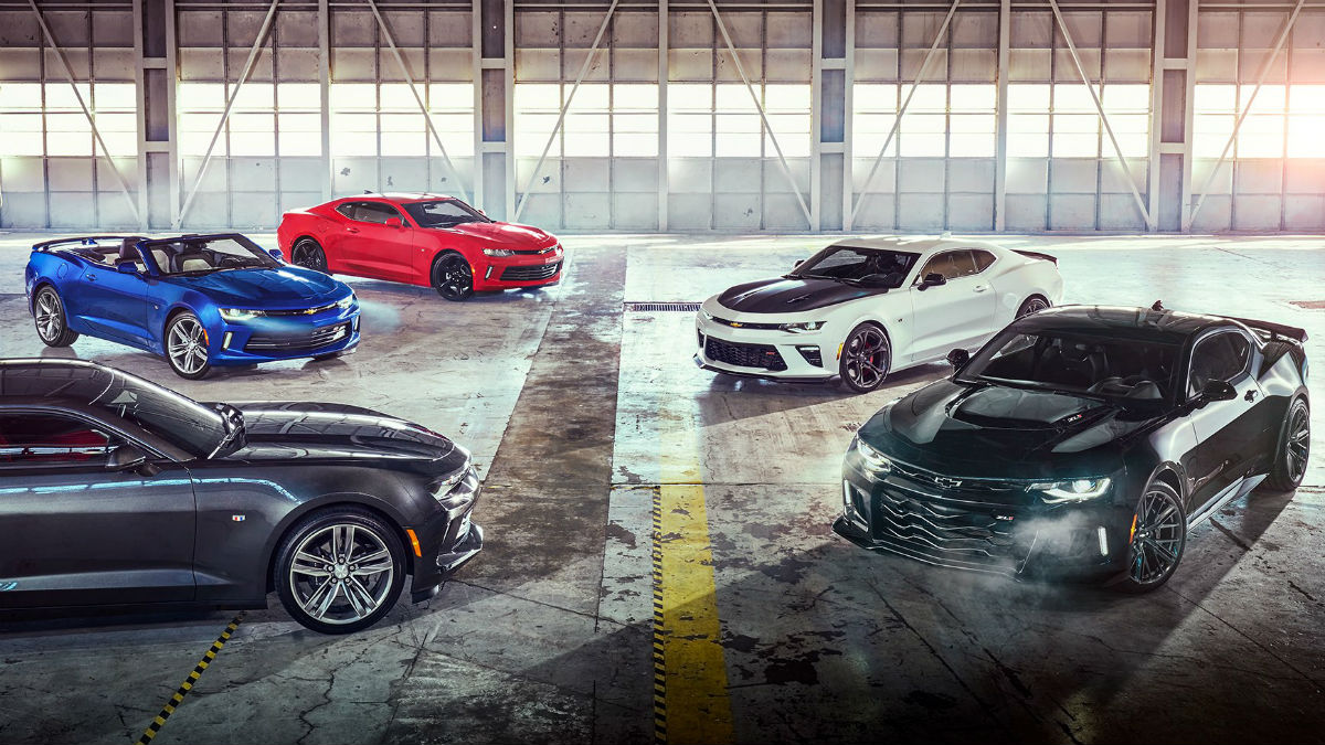 2018 Chevrolet Camaro lineup