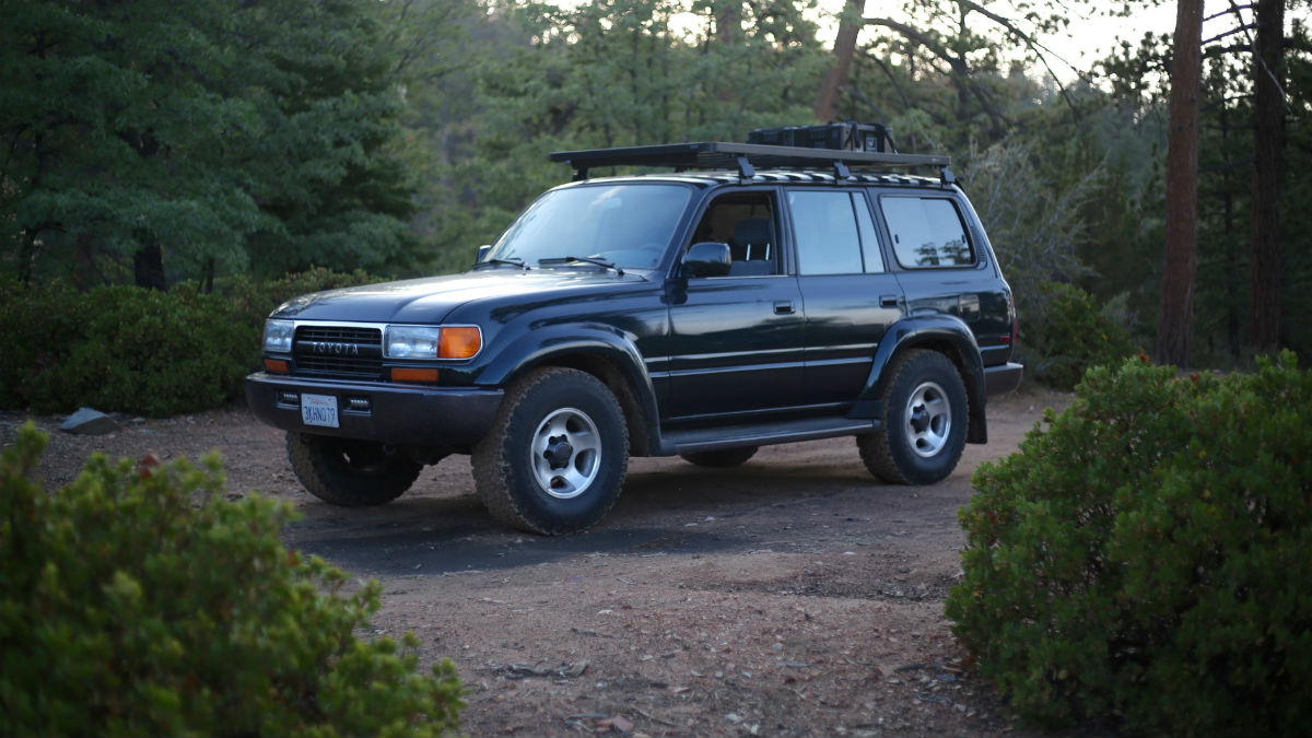 Front Runner Outfitters Slimline II 1994 Toyota Land Cruiser 80 Series 5