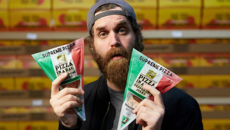 Pizza in a Bag Harley Morenstein Supreme