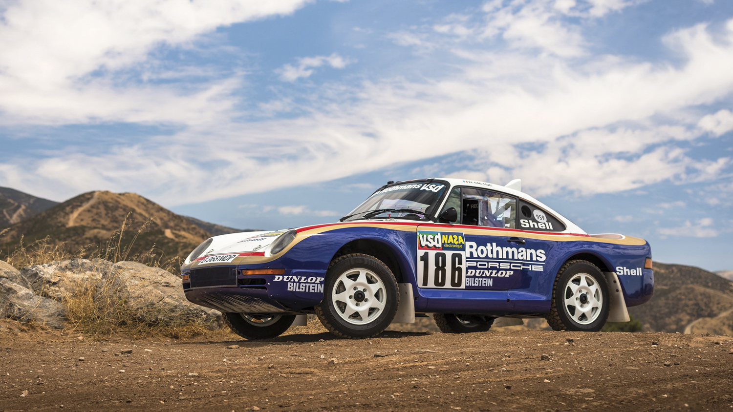 Porsche's Rally-Racing 959