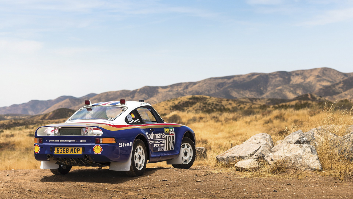 Porsche's Rally-Racing 959