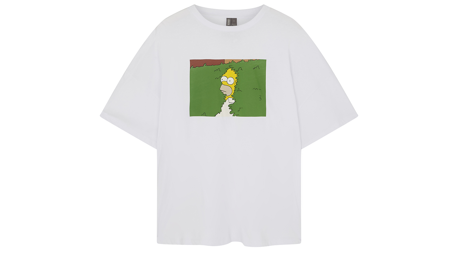 asos x the simpsons collection homerteewhite