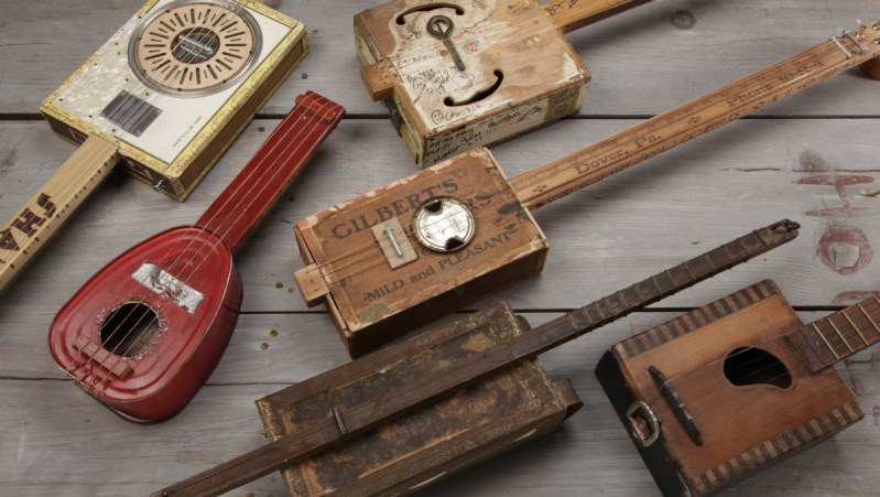 cigar box guitar diy instruments