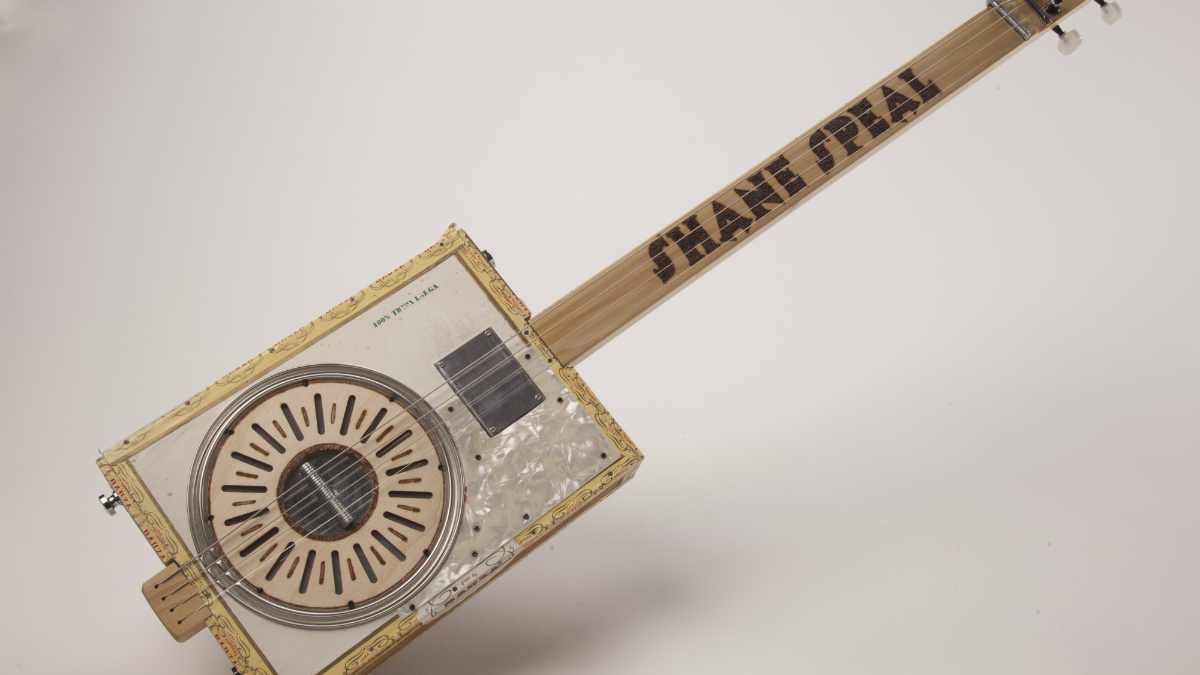 cigar box guitars making poor mans guitar 7