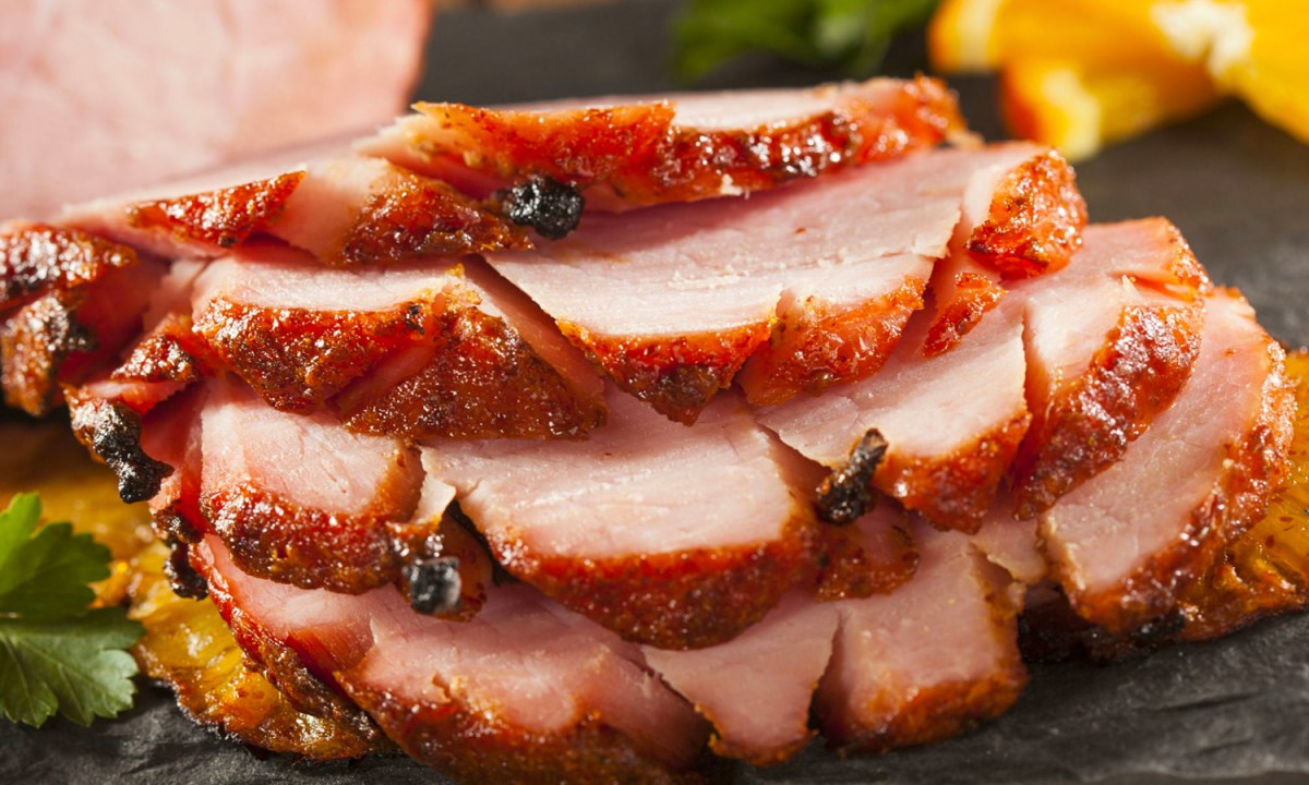 glazed ham