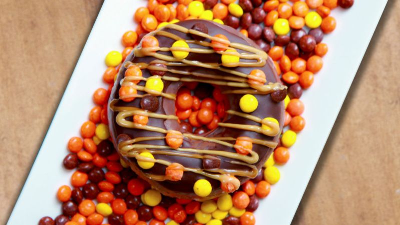 Krispy Kreme Reese’s Outrageous Doughnut