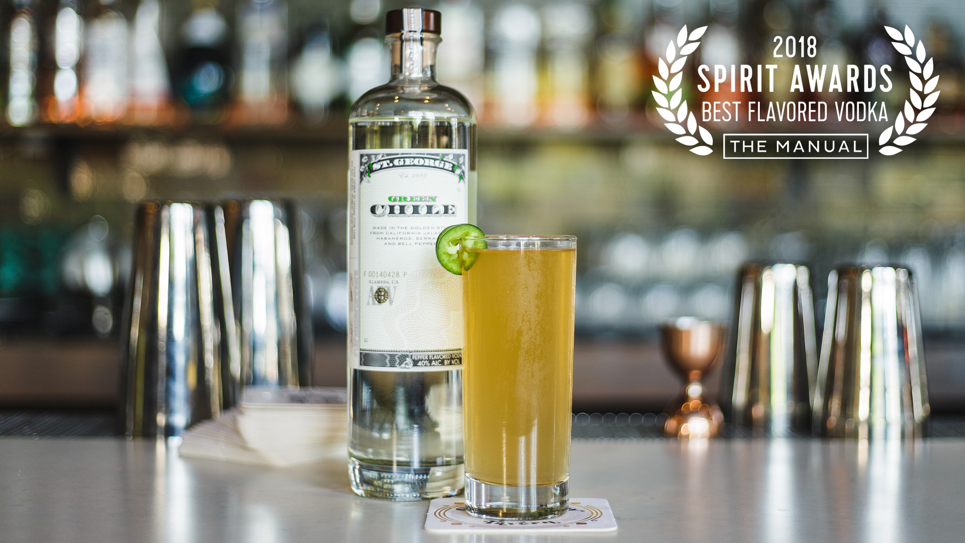 st george green chile vodka best flavored vodkas 2018
