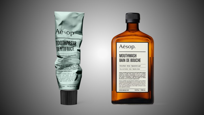 aesop oral care duo mouthwash toothpaste