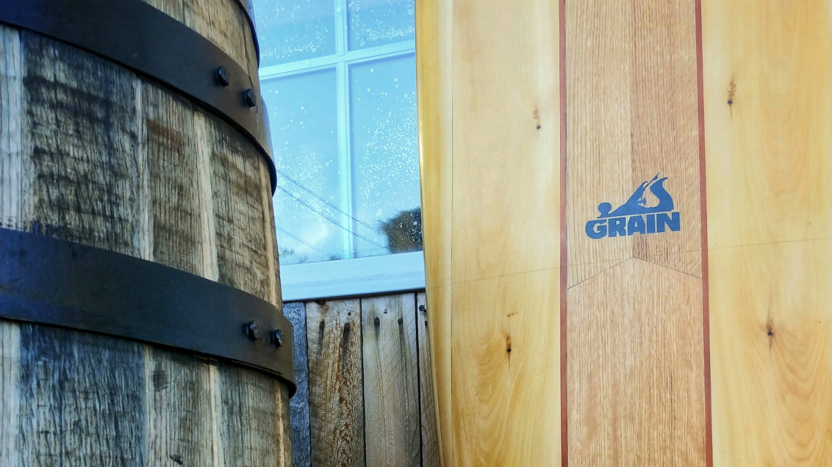 custom grain glenmorangie surfboard x 2 mike richard
