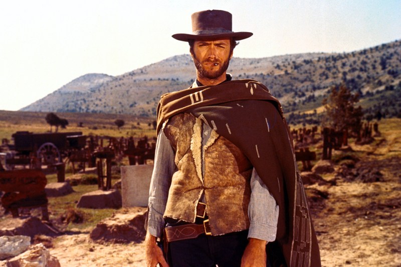 El hombre sin nombre Clint Eastwood, El bueno. Lo malo, y lo feo