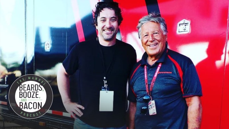 beards booze and bacon greg nibler mario andretti