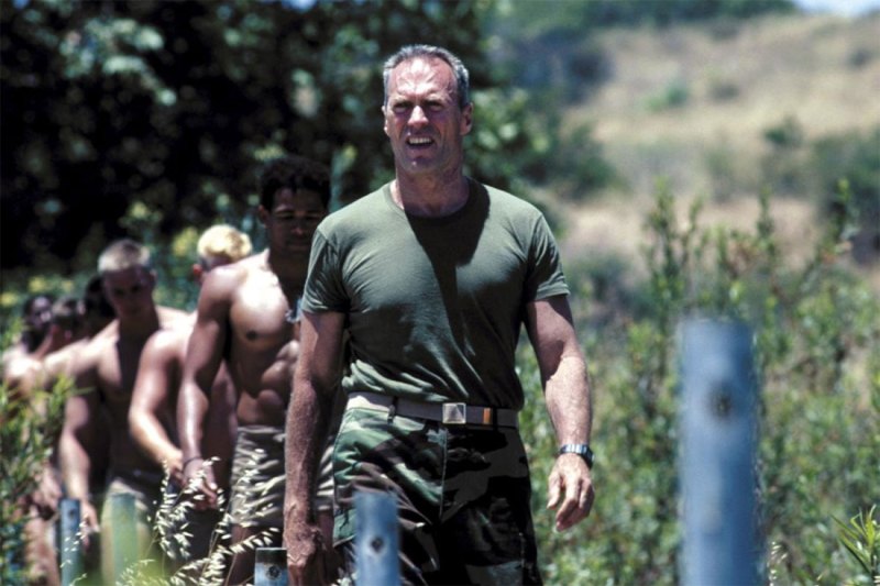 Clint Eastwood in Heartbreak Ridge