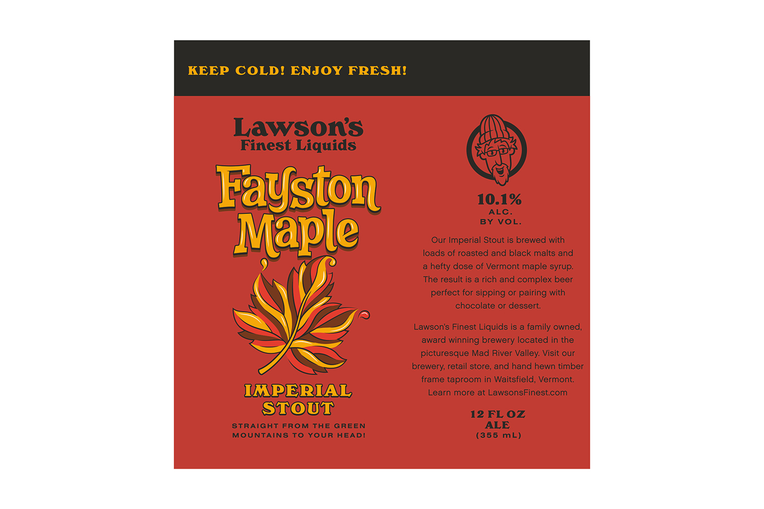 Fayston Maple Imperial Stout Lawsons Finest Liquids