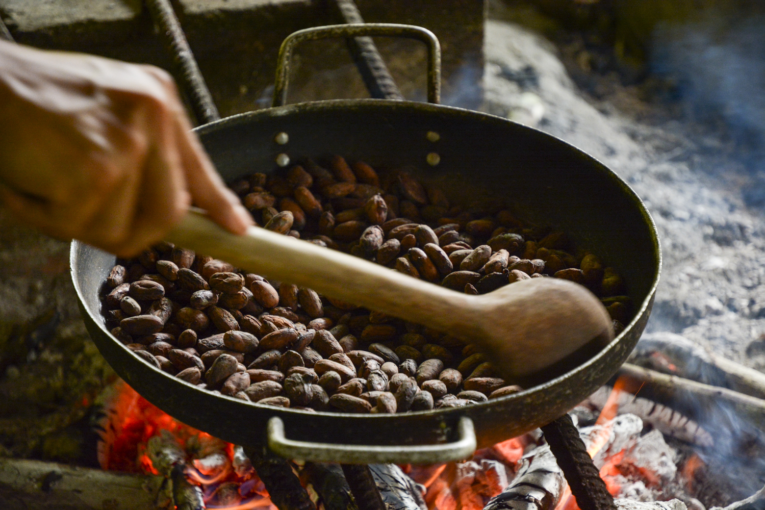 contiki tours me and we ecuador travel experience minga lodge chocolate making 1