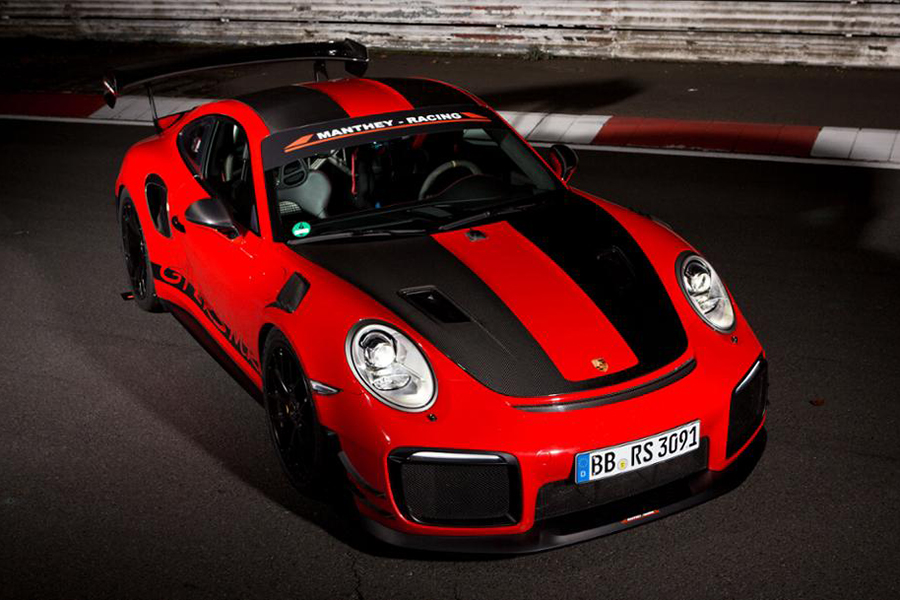 Porsche 911 GT2 RS Nurburgring record November 2018 2