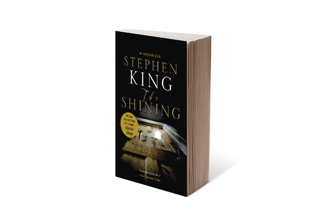 The Shining by Stephen King book cover