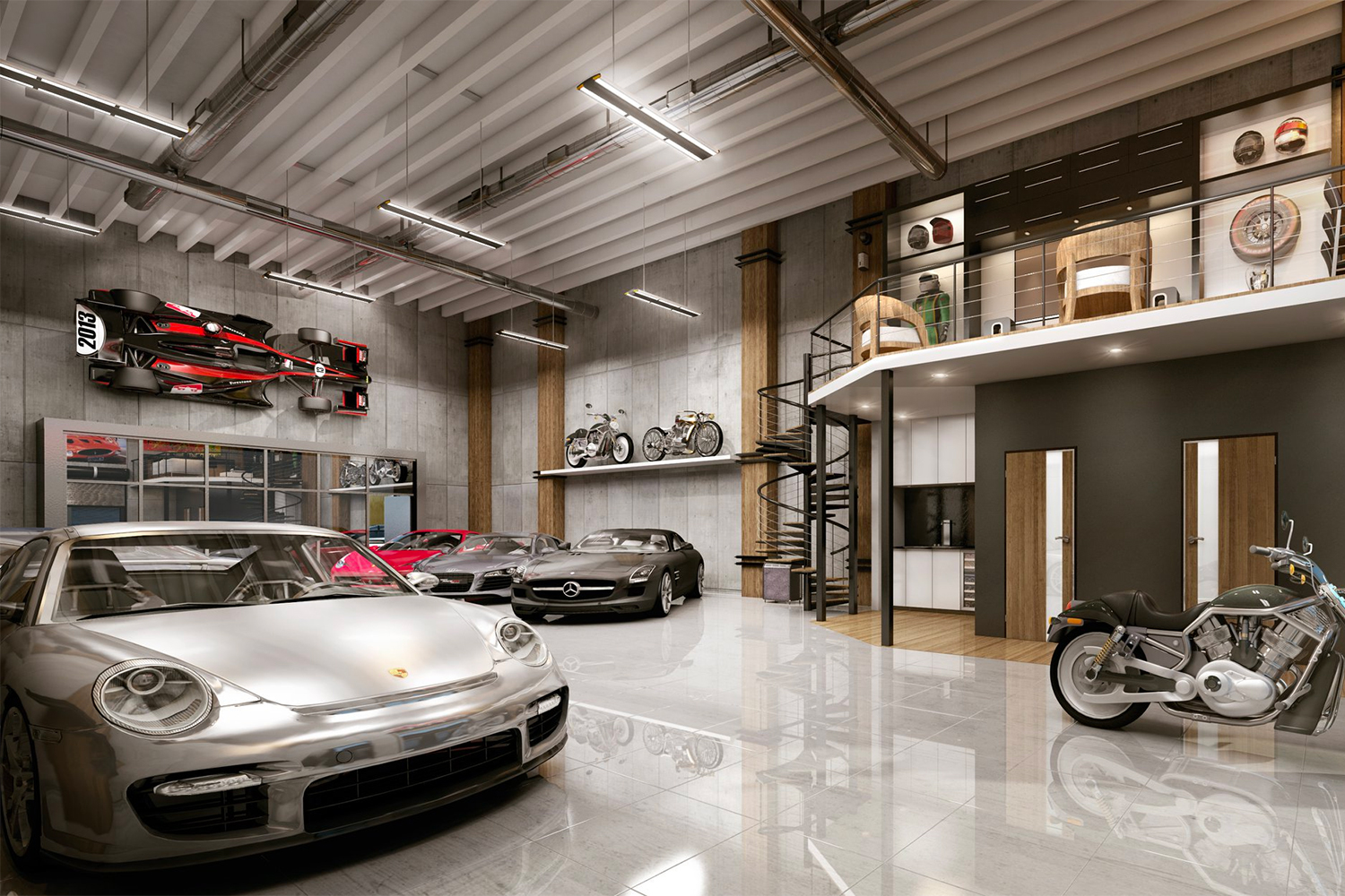 collection suites offers luxury condos just for storing your car room 2