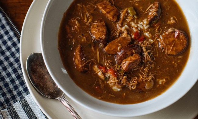 Isaac Toups Chasing the Gator Book Chicken and Sausage Gumbo