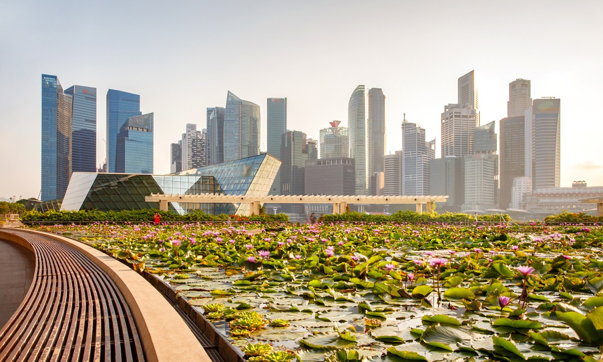 Singapore skyline