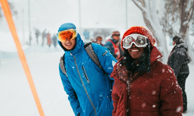 skiing snowboarding goggles gear