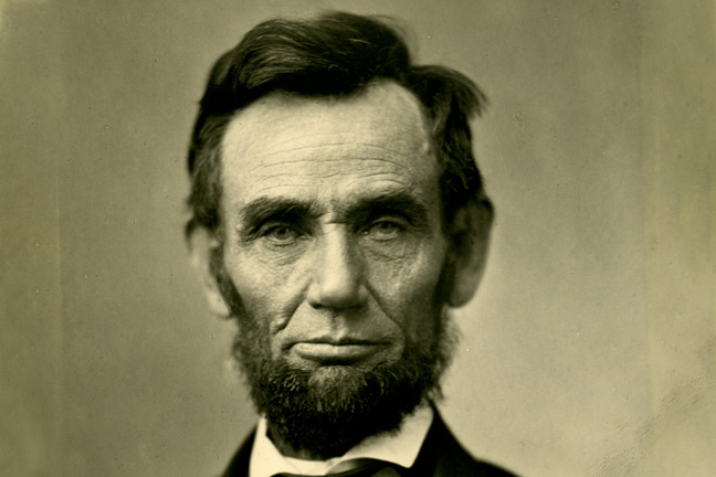 Abraham Lincoln 1863 Gettysburg Address.
