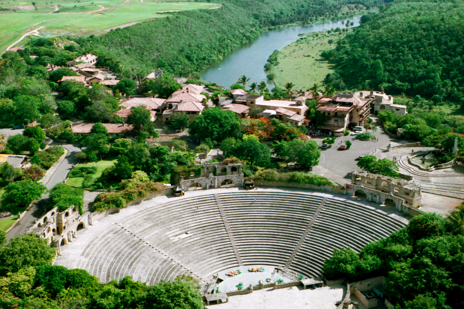 casa de campo resort villas dominican republic 19 brand photo altos chavon overhead view