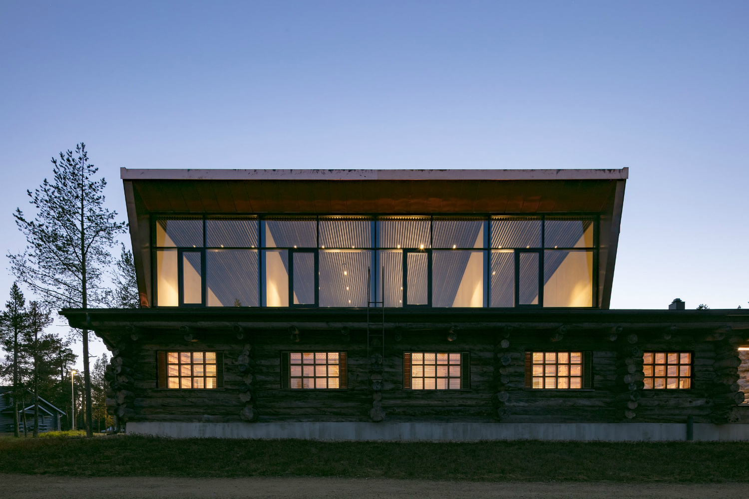 architecture javri lodge hotel finland exterior 3