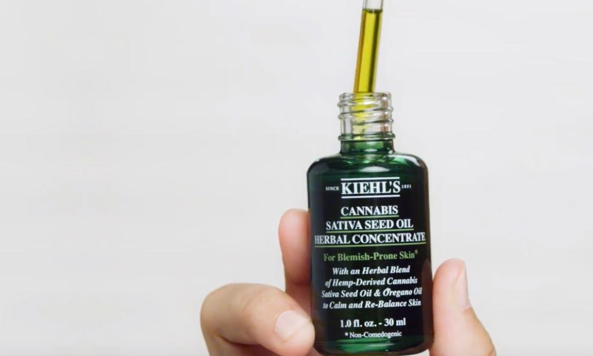 kiehls cannabis sativa oil herbal concetrate hero image