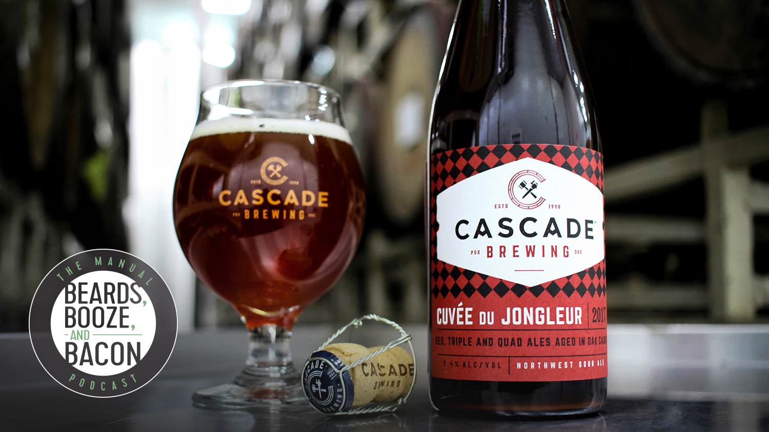 beards booze bacon sour beer cascade brewing the manual podcast beers episode