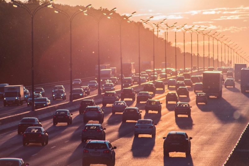 Freeway traffic