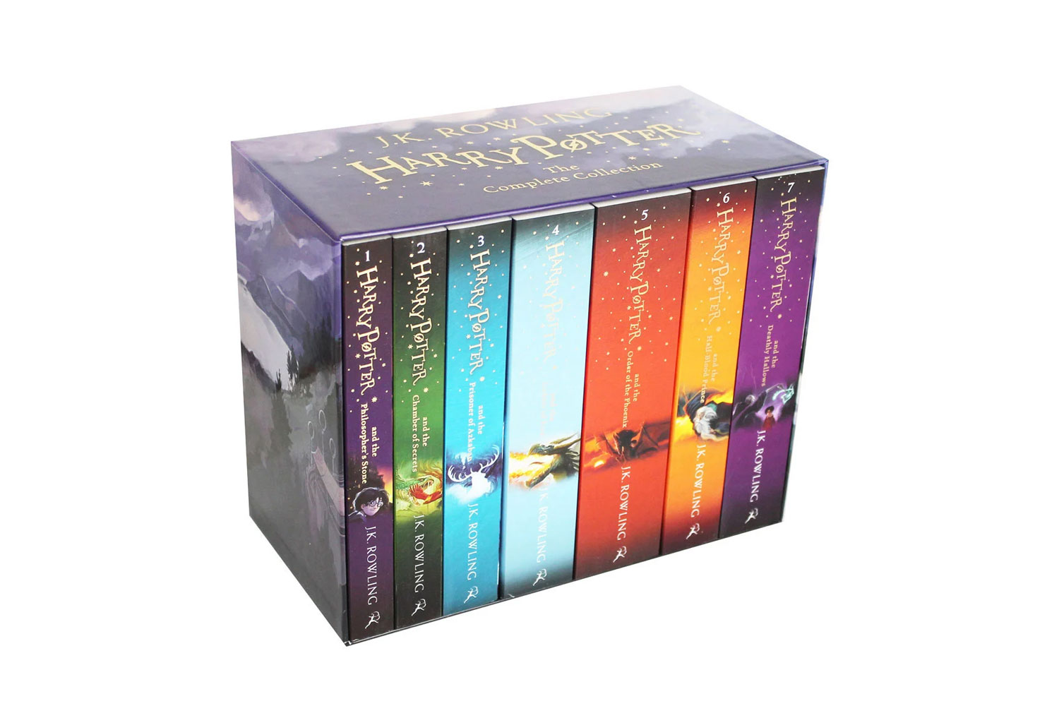 This Harry Potter box set doesn't fit all of the books if any of them have  actually been read or taken out : r/mildlyinfuriating