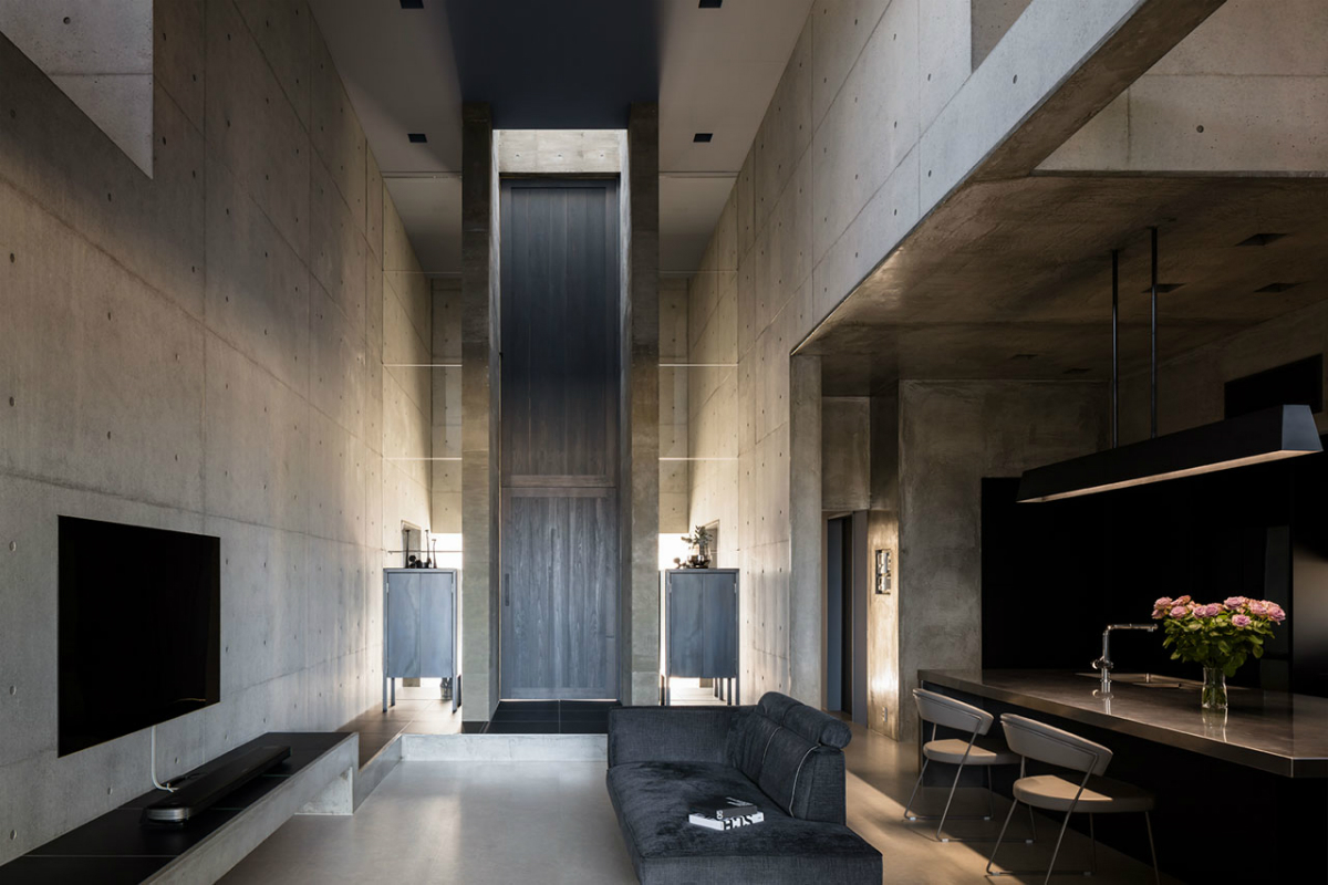 tranquil house japanese brutalism form kouichi kimura architects 4