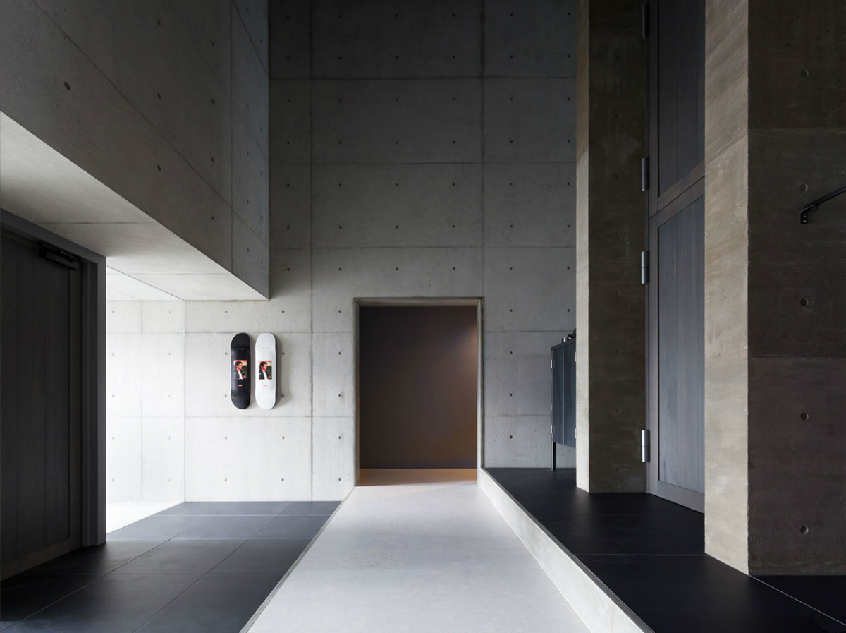 tranquil house japanese brutalism form kouichi kimura architects 7