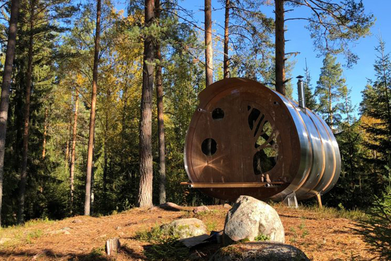 tree tents fuselage