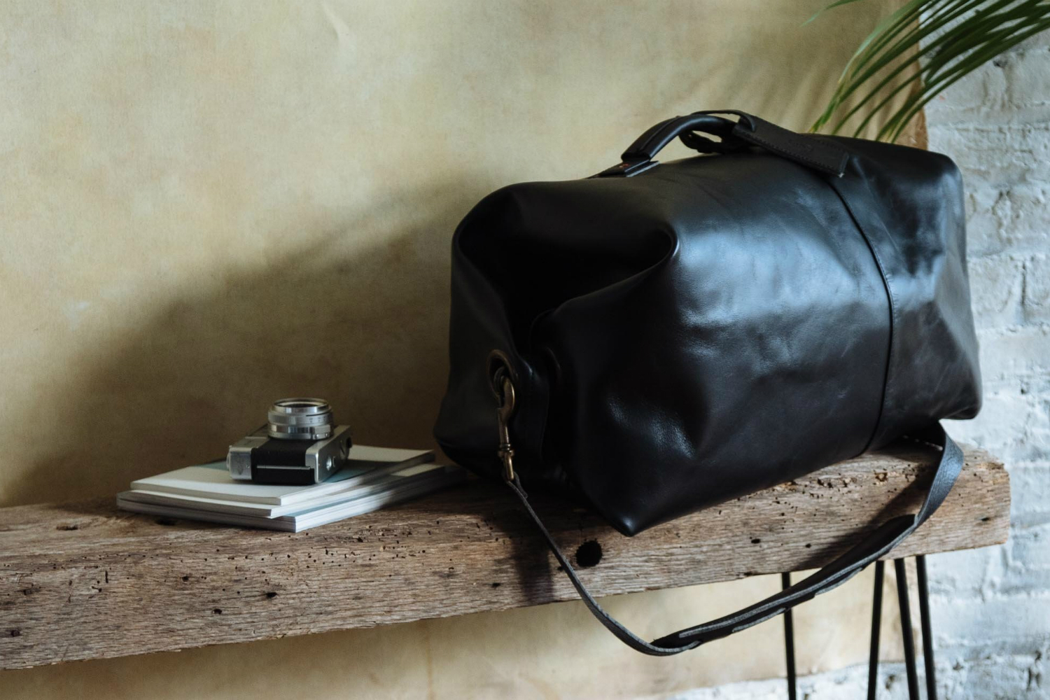 Giveaway: Black Genuine Leather Military Duffle Bag from WP Standard - The  Manual